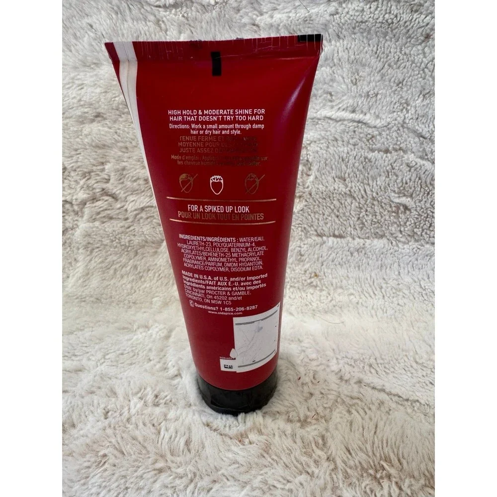 Old Spice Swagger Gel High Hold & Shine Hair Gel 6.7 Oz HTF Rare Discontinued